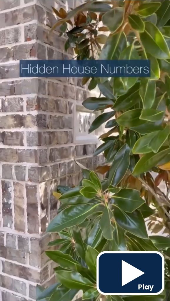 Hidden House Numbers